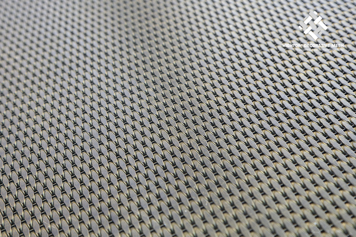 architectural brass mesh