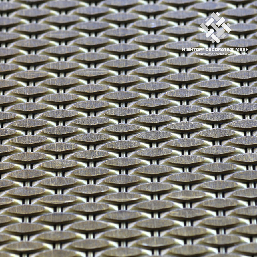 Architectural decorative metal mesh screen sheets panels grilles