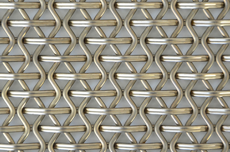 Decorative Metal Mesh on X: Architectural woven wire mesh 1830