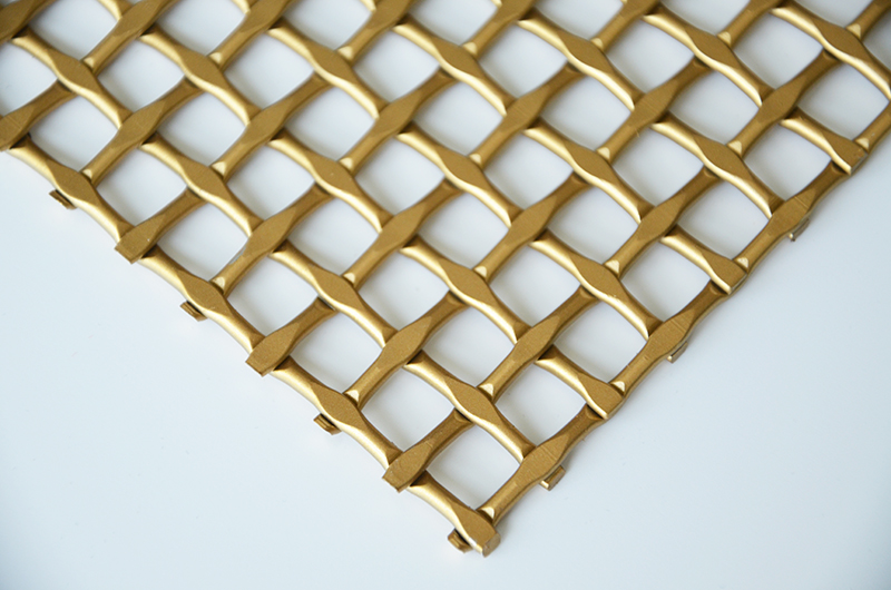 Gold Wired Mesh