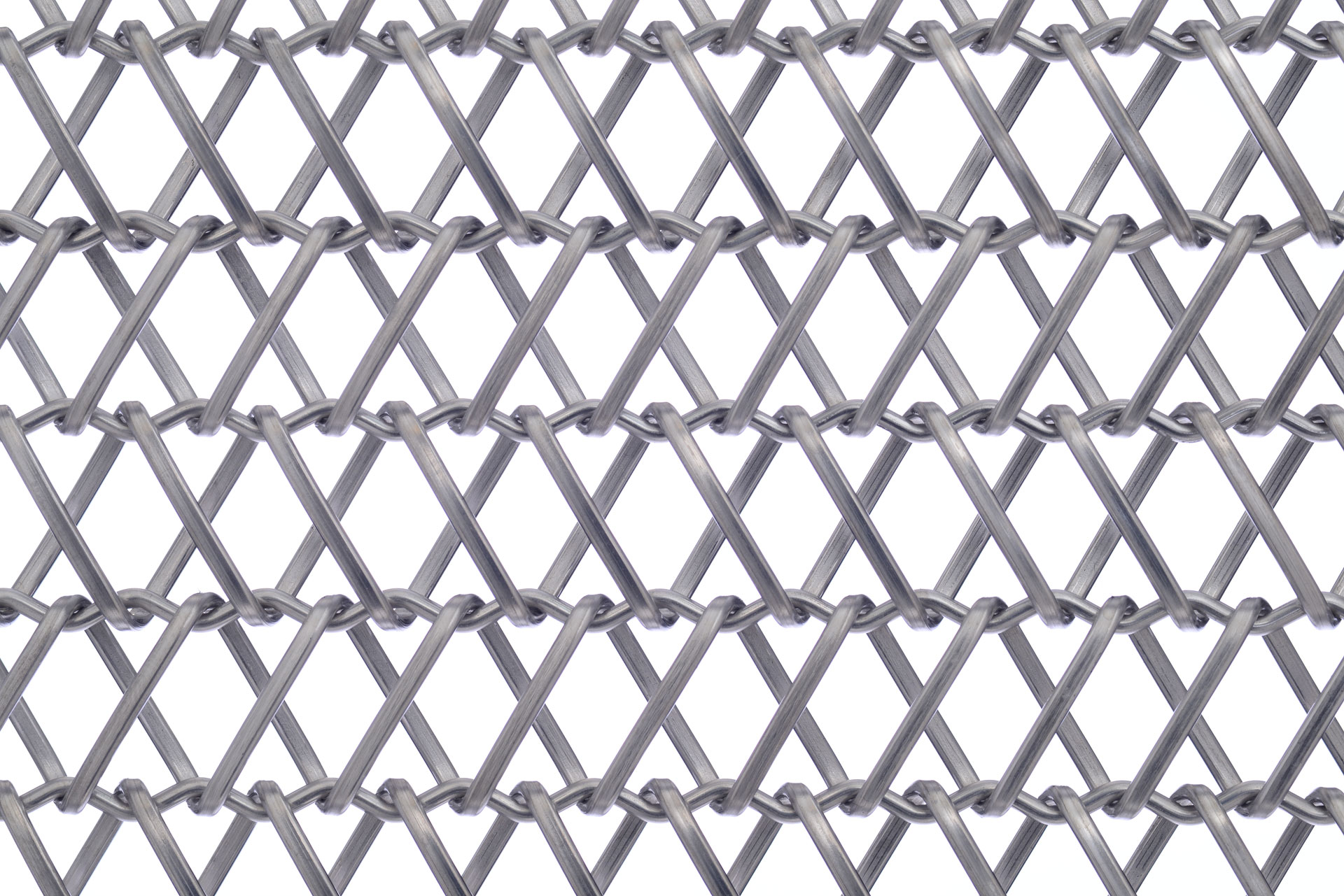 Balanced Spiral Woven Decorative Metal Screen Mesh for Facades